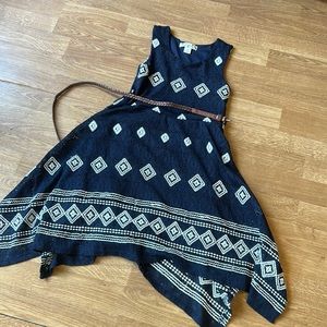 Dark blue almost black dress